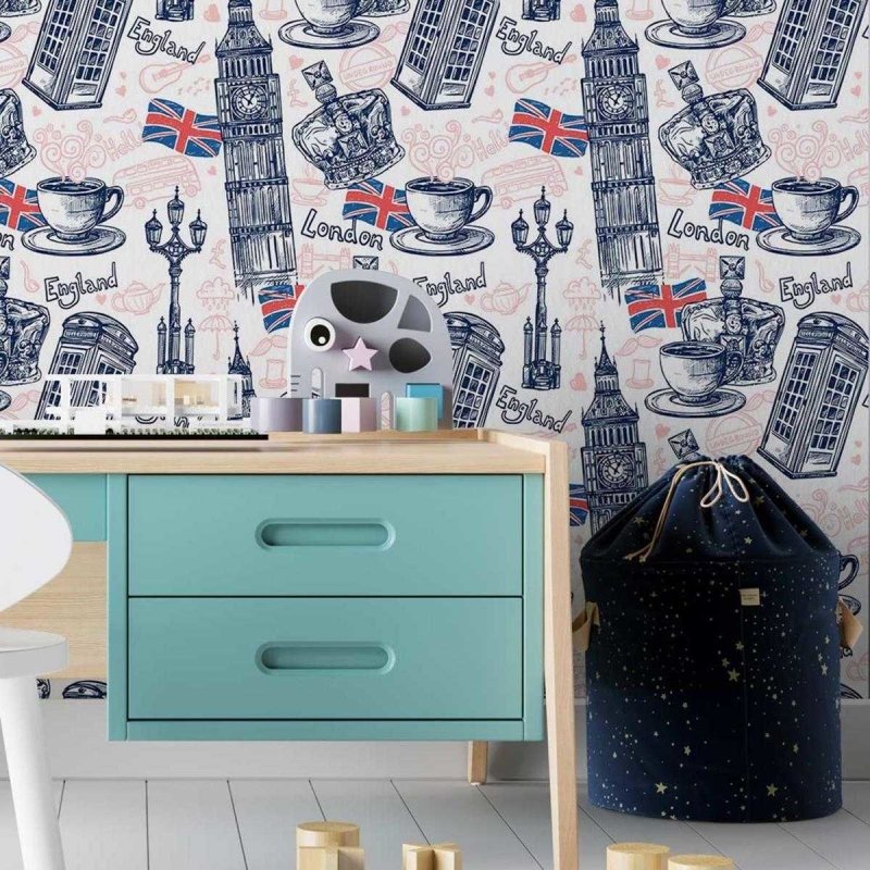 Papel de Parede Adesivo Londres, Ingaterra. N03075 - Papel na Parede