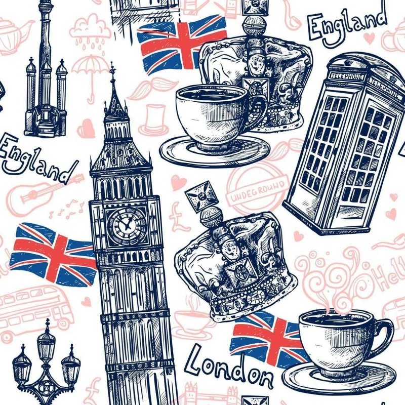 Papel de Parede Adesivo Londres, Ingaterra. N03075 - Papel na Parede