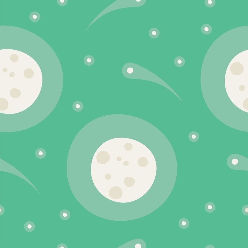 Papel de Parede Adesivo Lua N014152 - Papel na Parede
