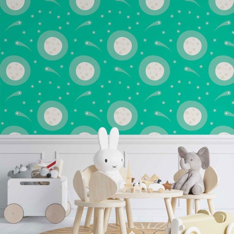 Papel de Parede Adesivo Lua N014152 - Papel na Parede