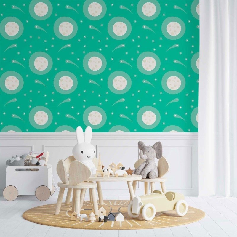 Papel de Parede Adesivo Lua N014152 - Papel na Parede