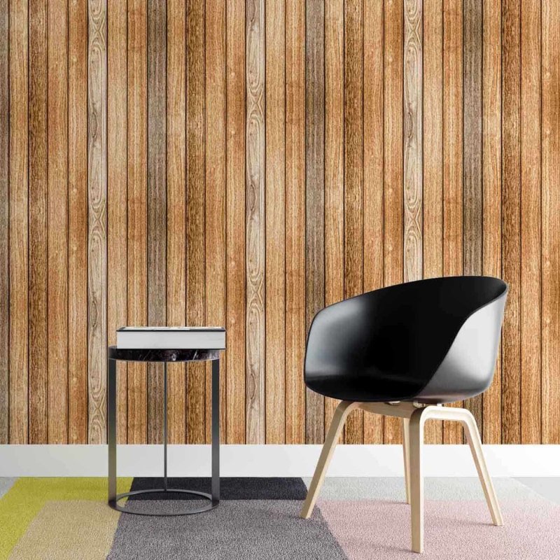 Papel de Parede Adesivo Madeira 0148 - Papel na Parede