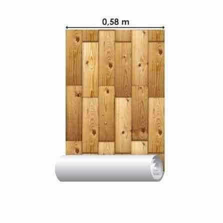 Papel de Parede Adesivo Madeira 3 - Papel na Parede