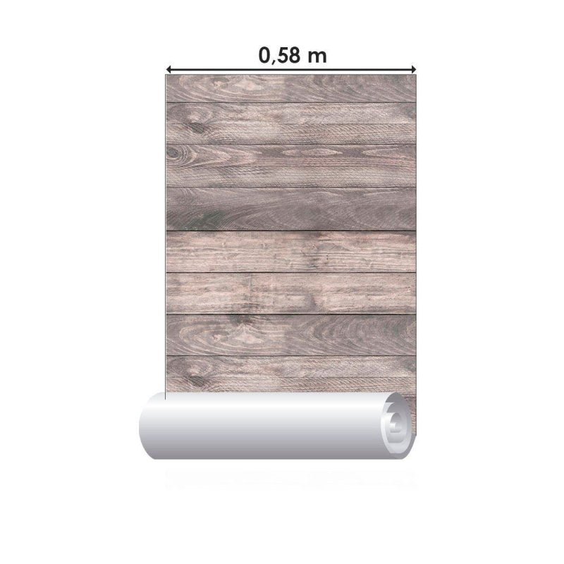 Papel de Parede Adesivo Madeira N013076 - Papel na Parede