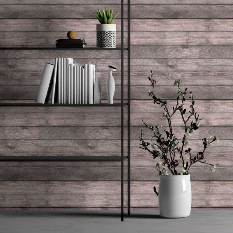 Papel de Parede Adesivo Madeira N013076 - Papel na Parede