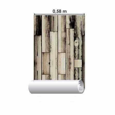 Papel de Parede Adesivo Madeira Obra 23992 - Papel na Parede