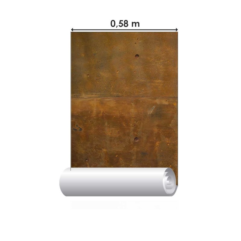 Papel de Parede Adesivo Madeira Rústica Escura N08277 - Papel na Parede