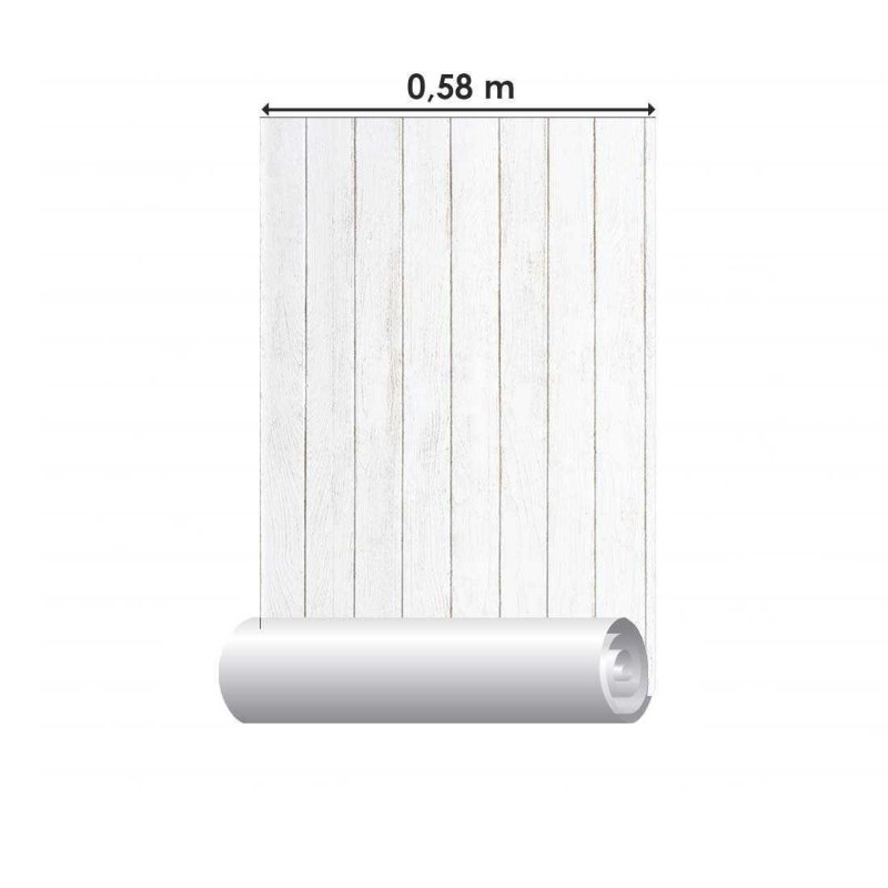 Papel de Parede Adesivo Madeira Rústico N02292 - Papel na Parede