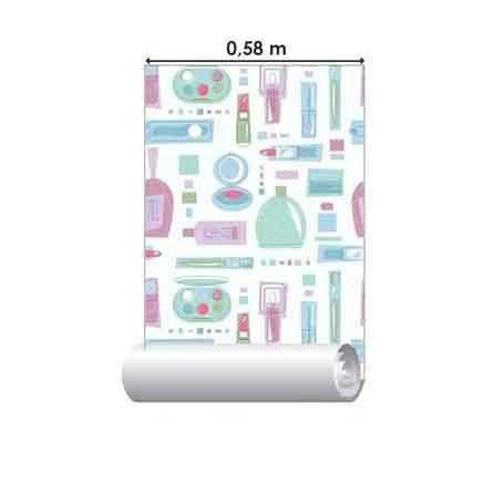 Papel de Parede Adesivo Maquiagem 355 - Papel na Parede