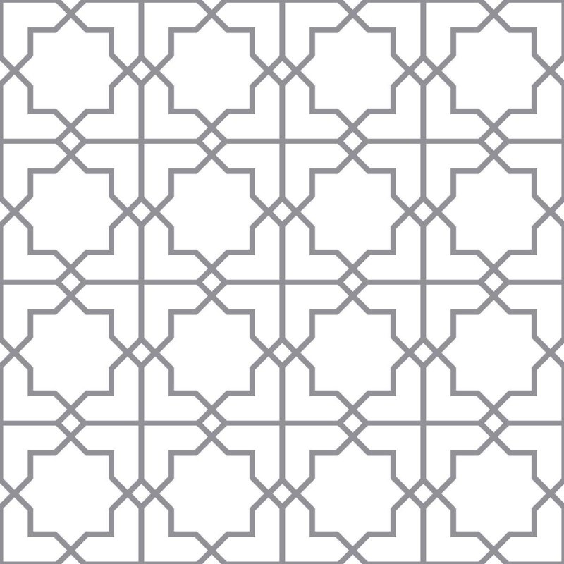 Papel de Parede Adesivo Marroquino Geométrico N05263 - Papel na Parede