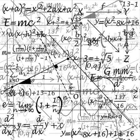 Papel de Parede Adesivo Matemática Escola 59380100 - Papel na Parede