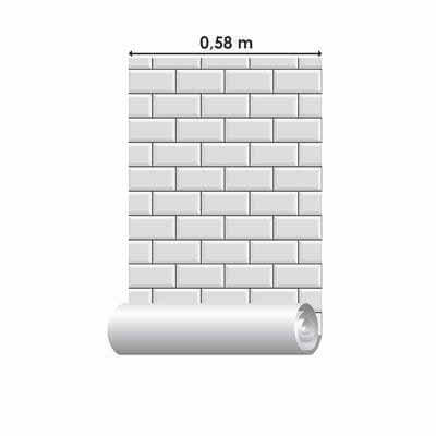 Papel de Parede Adesivo Metro N12214 - Papel na Parede