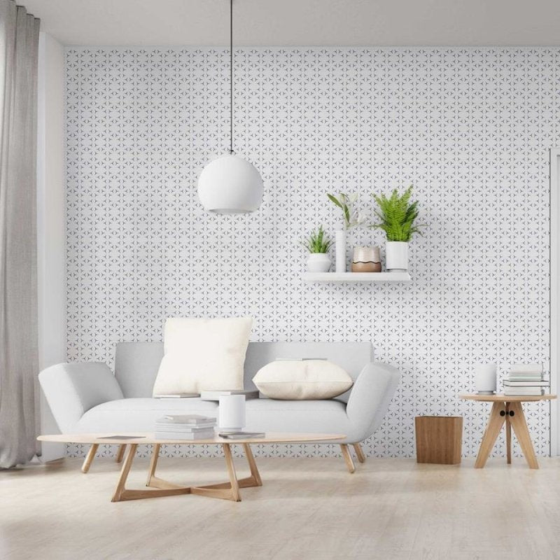 Papel de Parede Adesivo Minimalista Geométrico N06060 - Papel na Parede