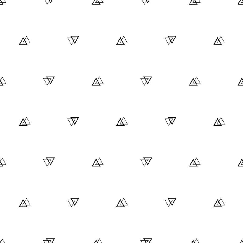 Papel de Parede Adesivo Minimalista Triângulos N06106 - Papel na Parede