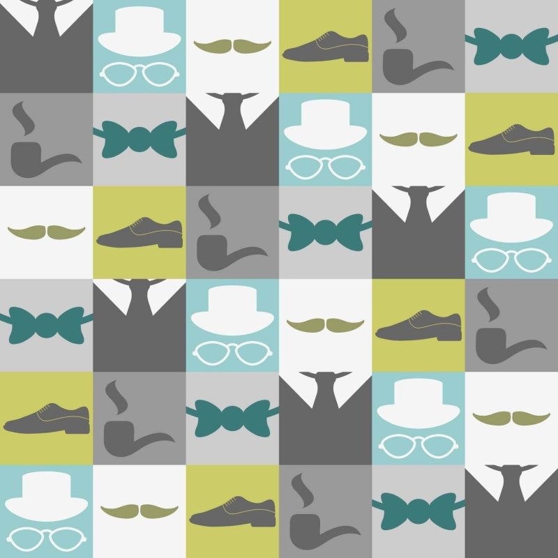 Papel de Parede Adesivo Moda Masculina 133624676 - Papel na Parede