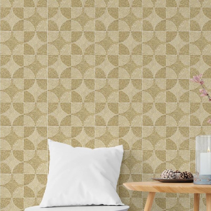 Papel de Parede Adesivo Mosaico de Pedras NP052 - Papel na Parede