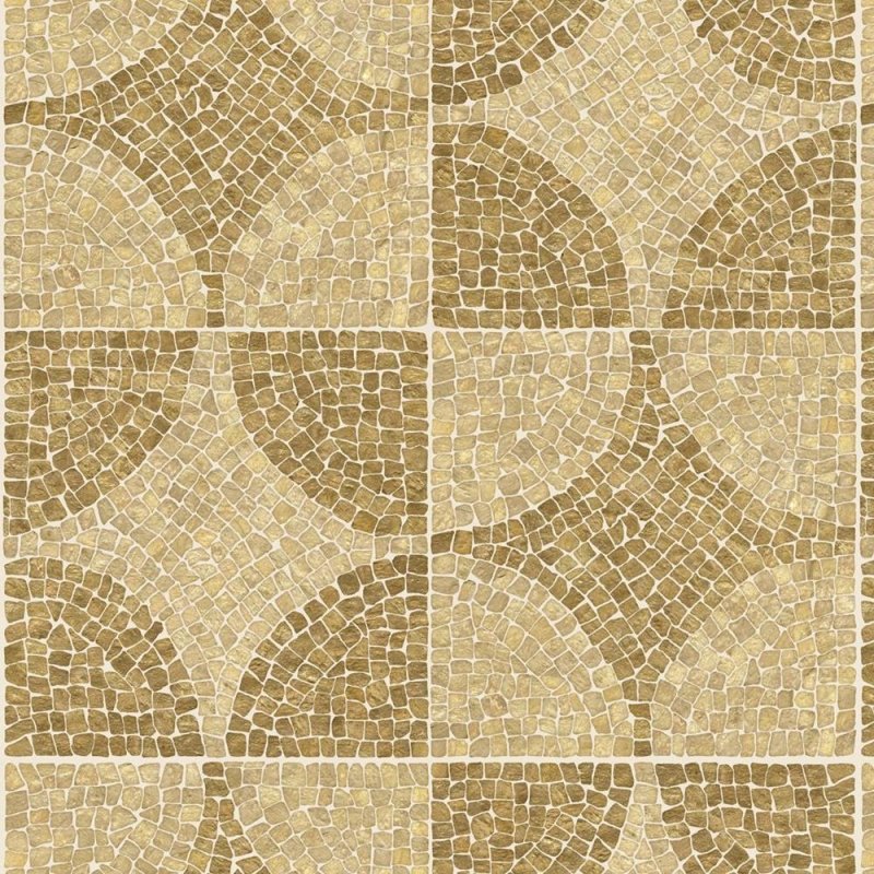 Papel de Parede Adesivo Mosaico de Pedras NP052 - Papel na Parede