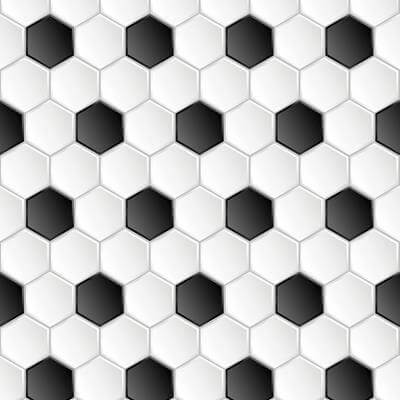 Papel de Parede Adesivo Mosaico Futebol 222133804 - Papel na Parede
