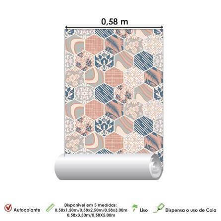 Papel de Parede Adesivo Mosaico Moderno 11375846 - Papel na Parede