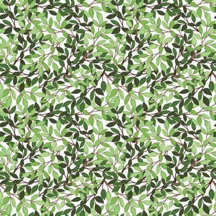 Papel de Parede Adesivo Natureza Folhas Verde 482683822 - Papel na Parede