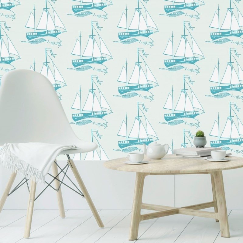 Papel de Parede Adesivo Navios N019052 - Papel na Parede