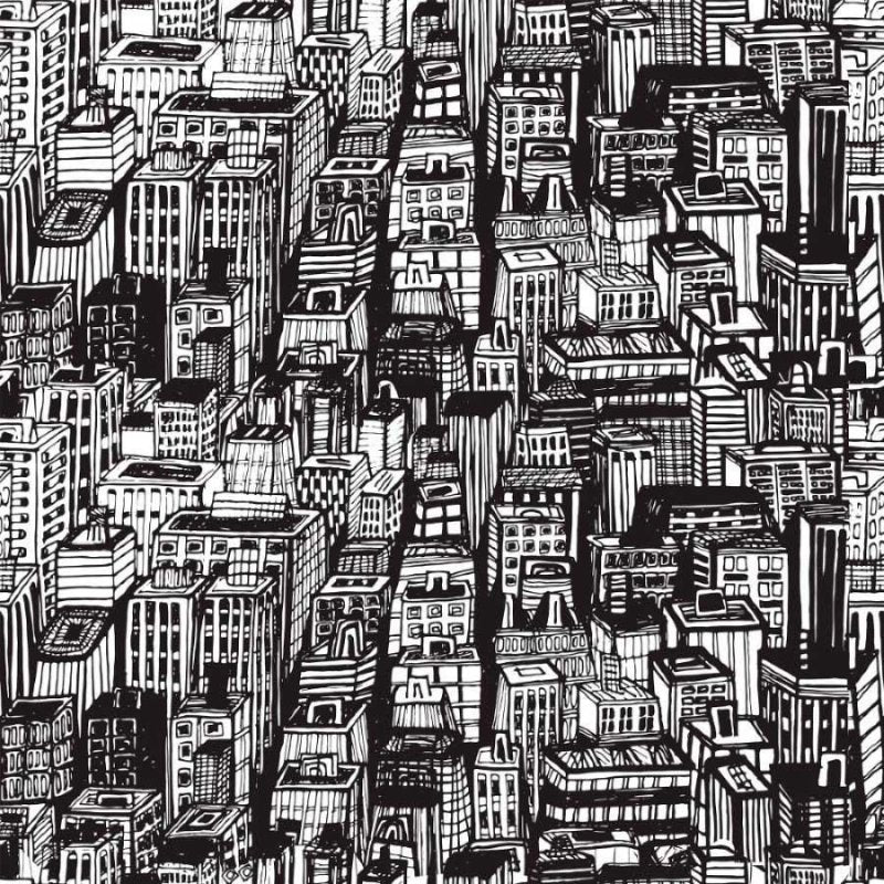Papel de Parede Adesivo New York N013129 - Papel na Parede