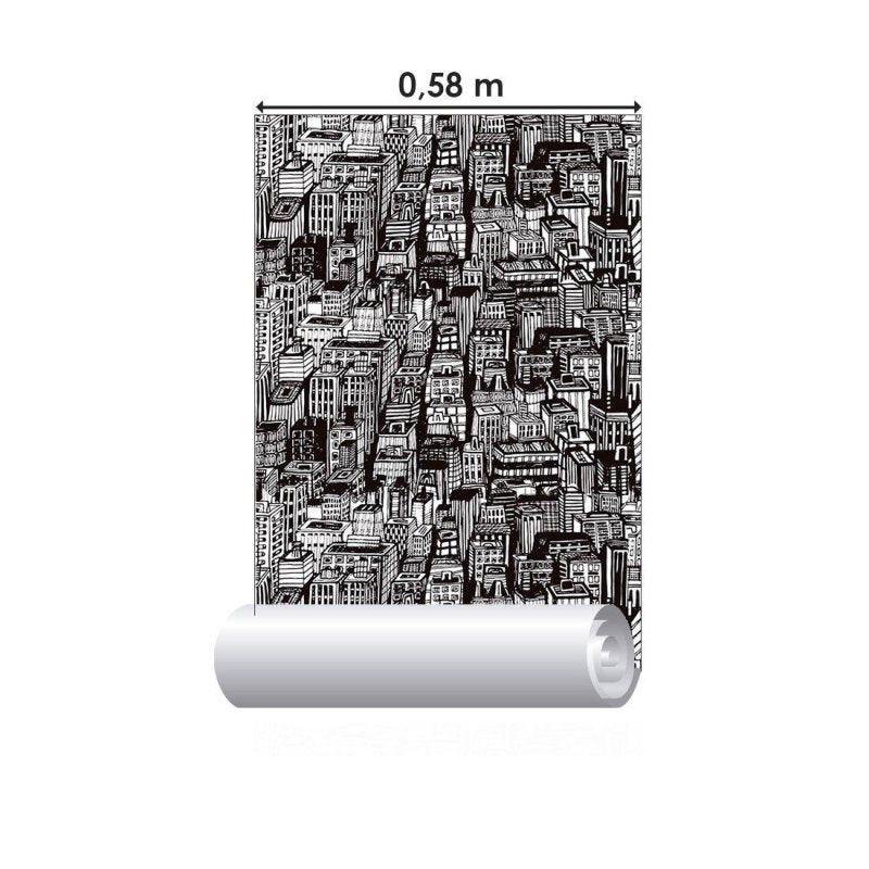 Papel de Parede Adesivo New York N013129 - Papel na Parede