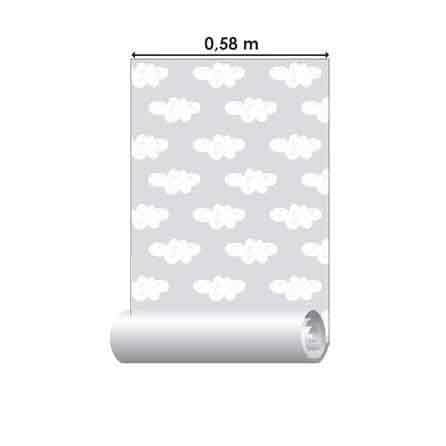 Papel de Parede Adesivo Nuvens 499201063 - Papel na Parede