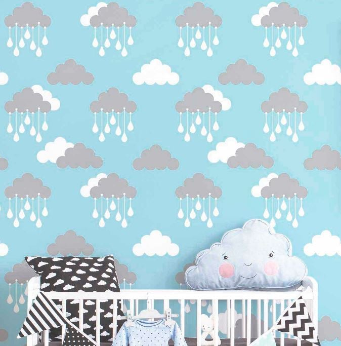 Papel de Parede Adesivo nuvens ceu 320837328 - Papel na Parede