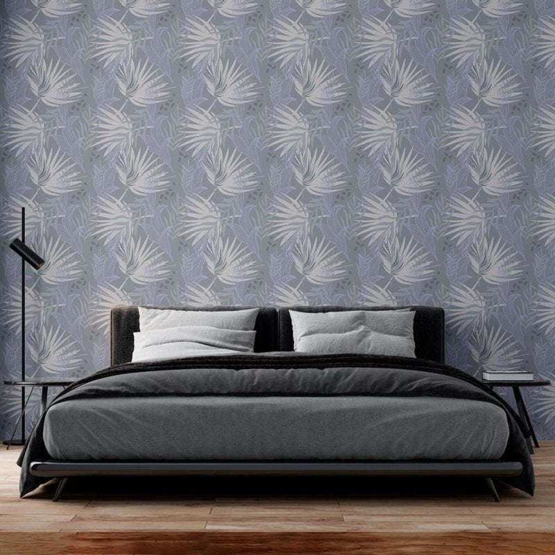 Papel de Parede Adesivo Outono cinza N08167 - Papel na Parede