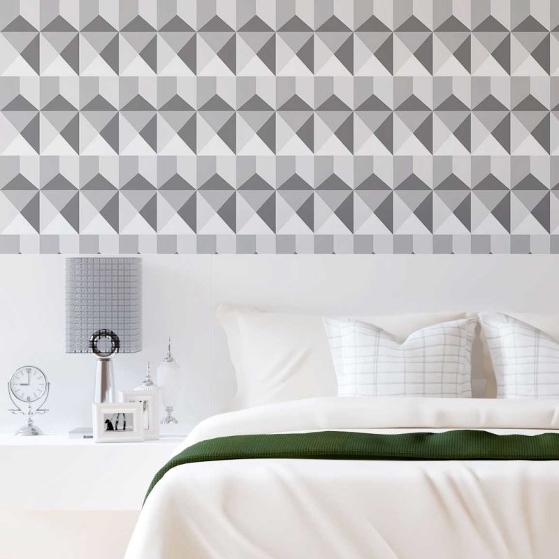 Papel de Parede Adesivo Padrões geométricos N08218 - Papel na Parede