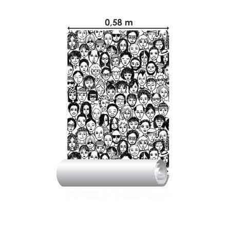 Papel de Parede Adesivo Para Colorir 185634869 - Papel na Parede