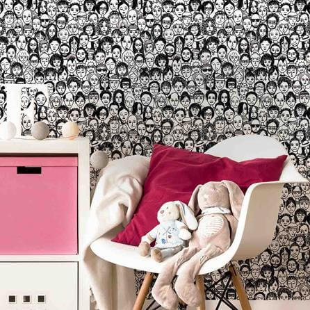 Papel de Parede Adesivo Para Colorir 185634869 - Papel na Parede