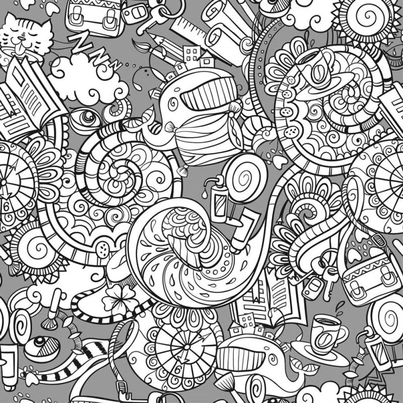 Papel de Parede Adesivo Para Colorir 287203364 - Papel na Parede