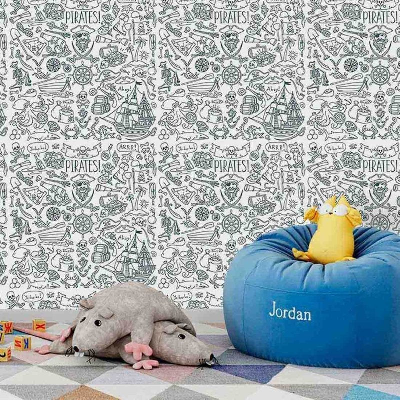 Papel de Parede Adesivo Para Colorir 334560431 - Papel na Parede