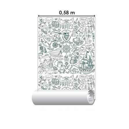 Papel de Parede Adesivo Para Colorir 334560431 - Papel na Parede