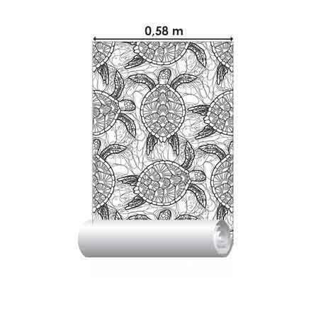 Papel de Parede Adesivo Para Colorir 396055486 - Papel na Parede