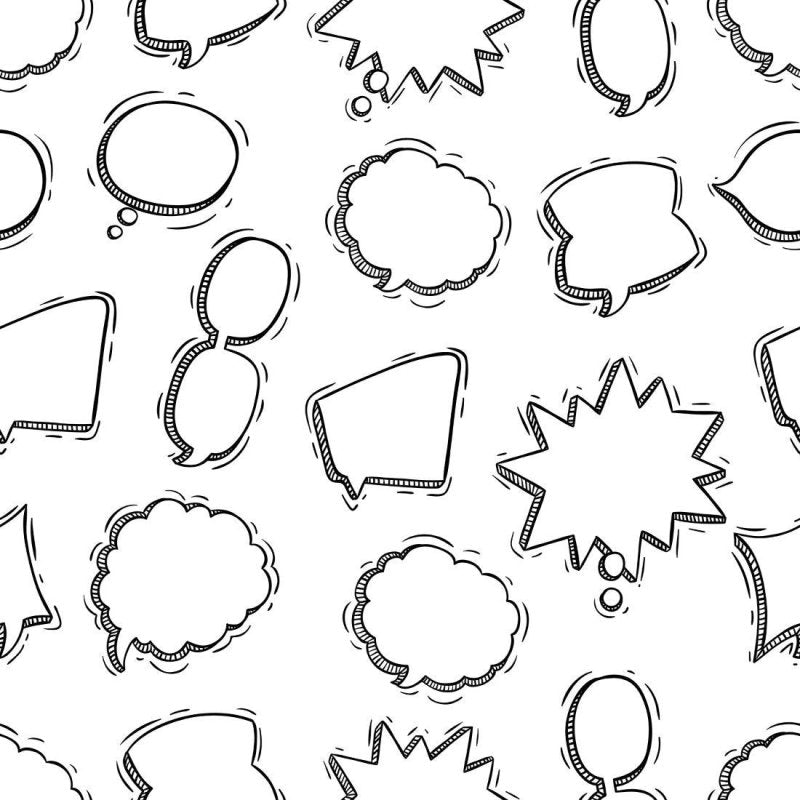 Papel de Parede Adesivo Para Colorir Balões Cartoon N019033 - Papel na Parede