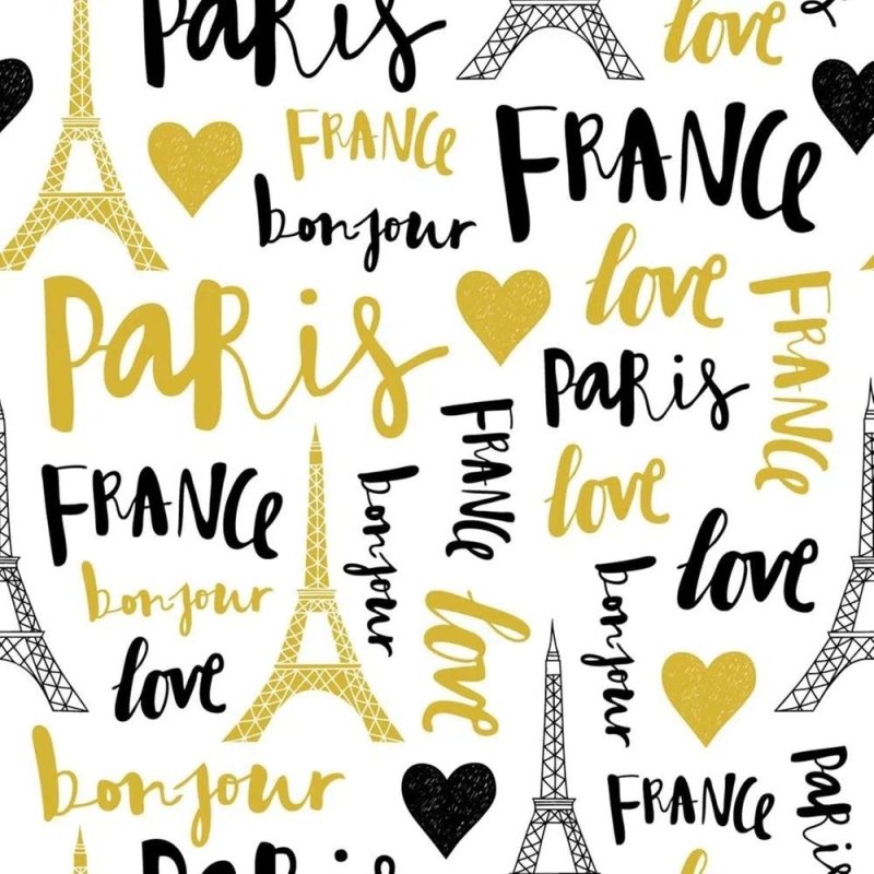 Papel de Parede Adesivo Paris França Torre Eiffel 220696099 - Papel na Parede