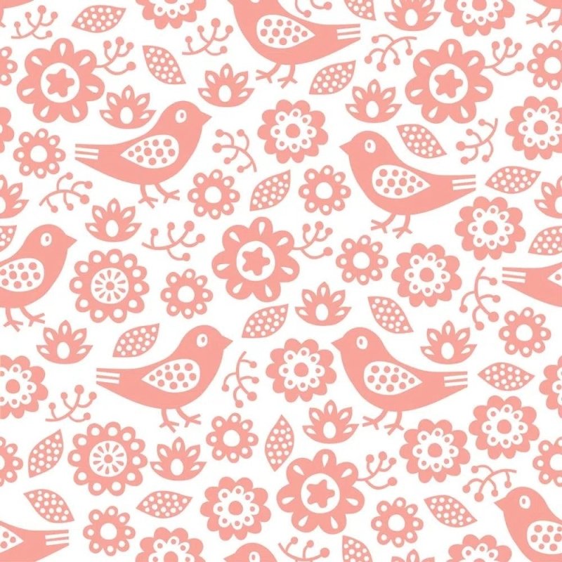 Papel de Parede Adesivo passaro flor 145718735 - Papel na Parede
