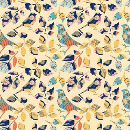 Papel de Parede Adesivo Pássaros 131819093 - Papel na Parede