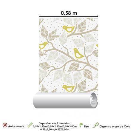Papel de Parede Adesivo Pássaros 132029288 - Papel na Parede
