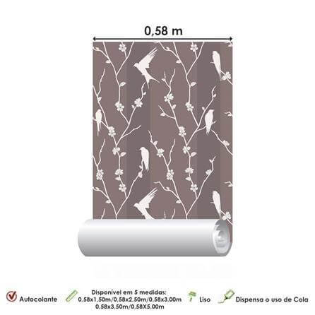 Papel de Parede Adesivo Pássaros 142677262 - Papel na Parede
