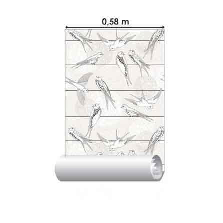 Papel de Parede Adesivo Pássaros 96470429 - Papel na Parede