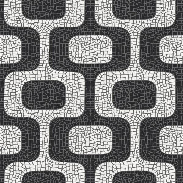 Papel de Parede Adesivo Pastilha Preto e Branco - Papel na Parede