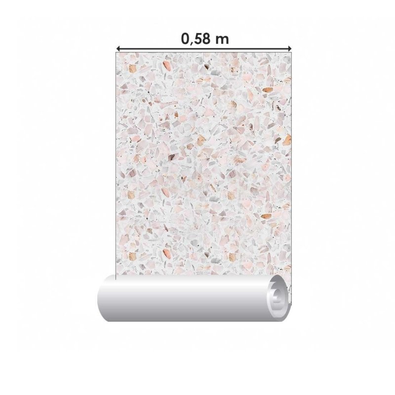 Papel de Parede Adesivo Pedra Rústico N02255 - Papel na Parede