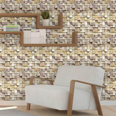 Papel de Parede Adesivo Pedras 0108 - Papel na Parede
