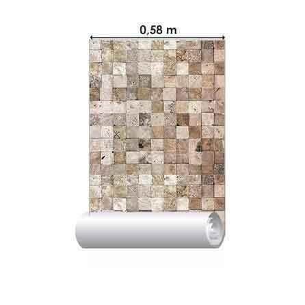 Papel de Parede Adesivo Pedras 0118 - Papel na Parede