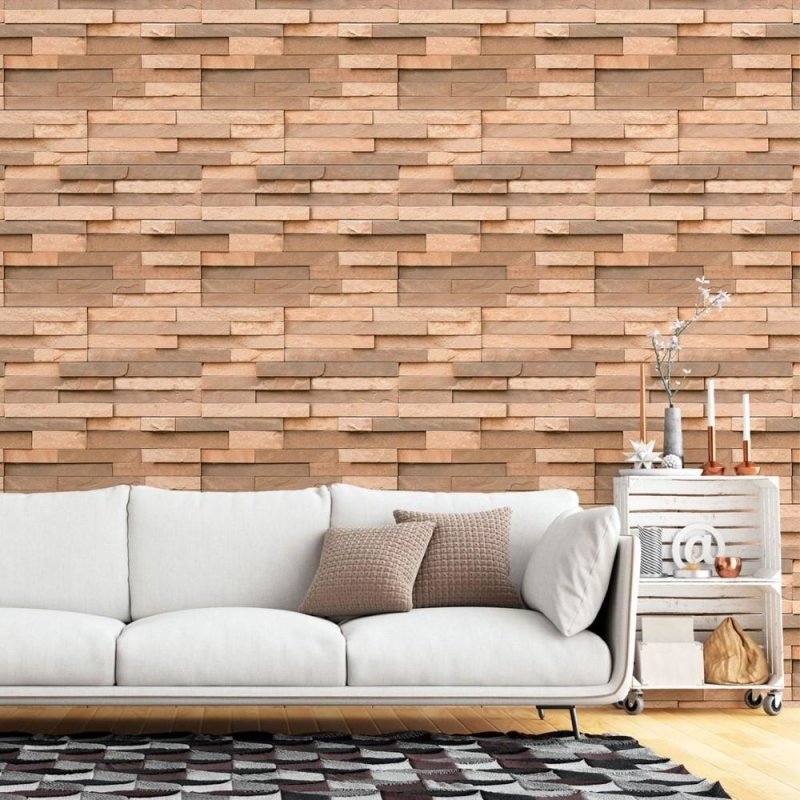 Papel de Parede Adesivo Pedras 3D N015190 - Papel na Parede