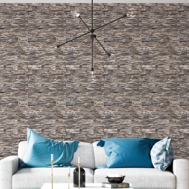Papel de Parede Adesivo Pedras 3D NP085 - Papel na Parede